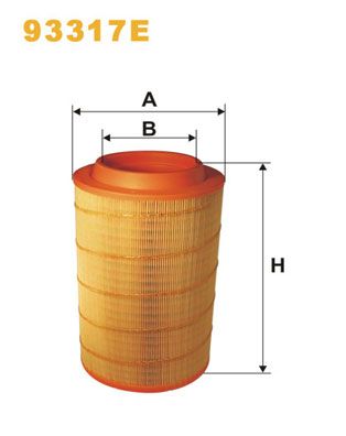 WIX FILTERS Ilmansuodatin 93317E